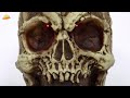 Τεράστια νεκροκεφαλή για την διακόσμηση σε Halloween πάρτυ με ήχο και φως