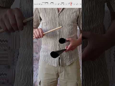 How To Play Samba Rhythm on AGOGO 6 #shorts