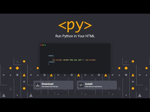 Run python in browser 😱 | pyScript.js