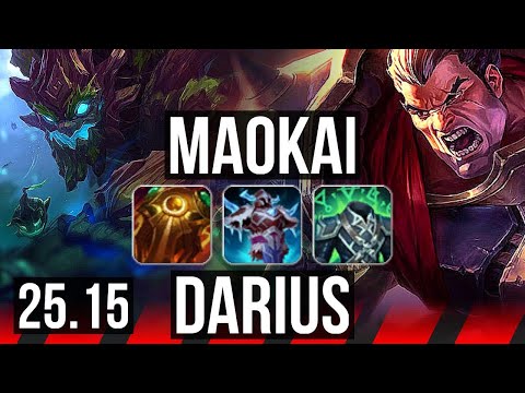 MAOKAI vs DARIUS (TOP) | 5k comeback | EUNE Master | 25.15
