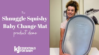 Shnuggle Squishy Change Mat grey