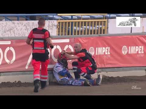 Wypadek Janusza Kołodzieja w meczu Unia Leszno vs Betard Sparta Wrocław