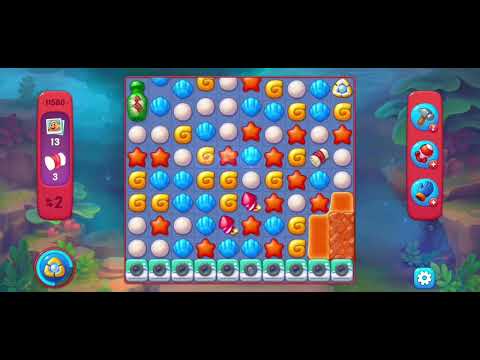 Fishdom 11580 Hard Level - NO 💣🧨💥