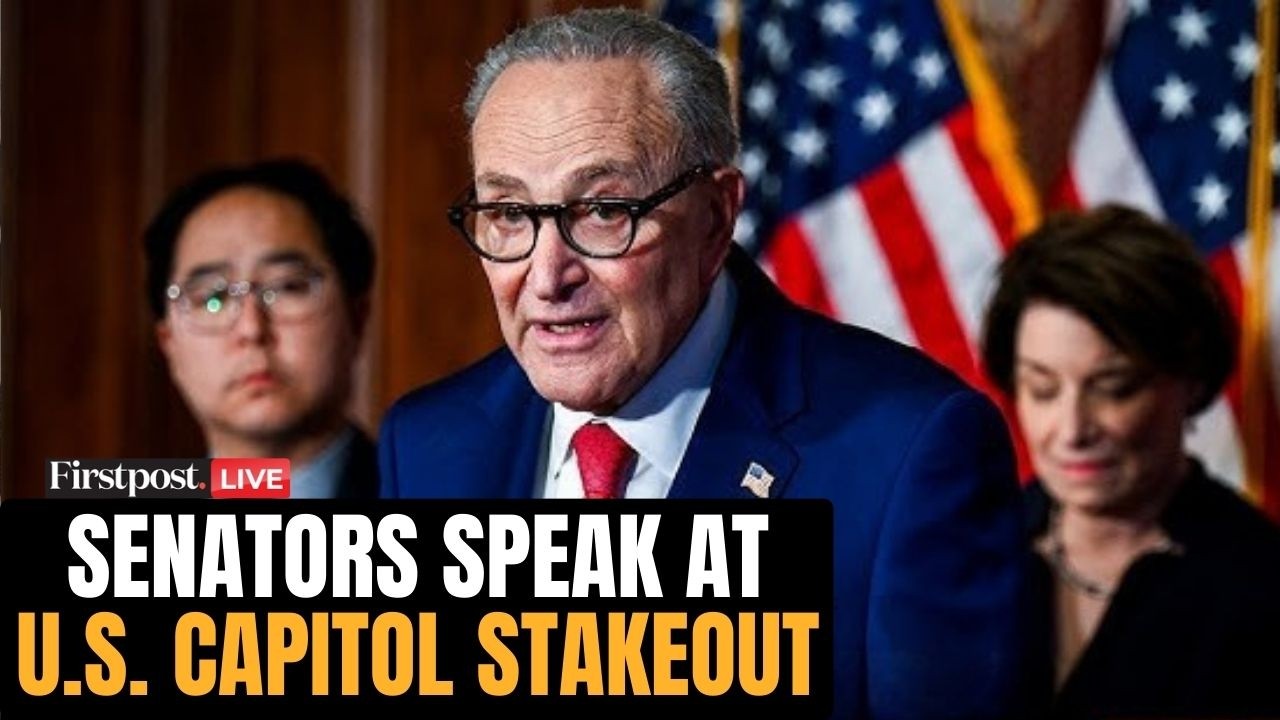 LIVE: Republican & Democratic Senators Speak at Ohio Clock Stakeout Day After Trump's SOTU Address