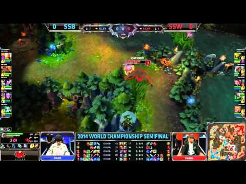 SSB vs SSW   S4WC Semifinals, Game 1   Season 4 World Championships   Samsung Blue vs Samsung White