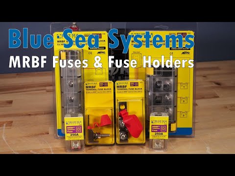 Blue Sea Systems: MRBF Lineup Overview - Terminal Block Fuses