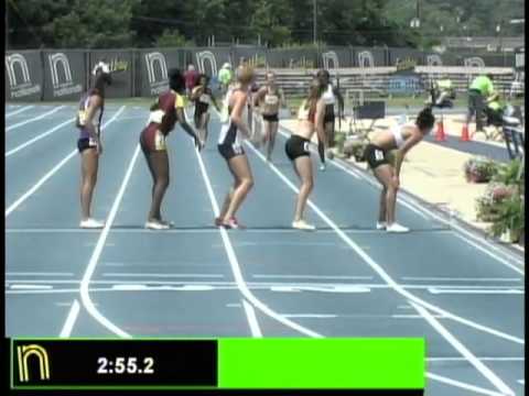 Girls 4x400 Relay EE Heat 2 - New Balance Outdoor Nationals 2011