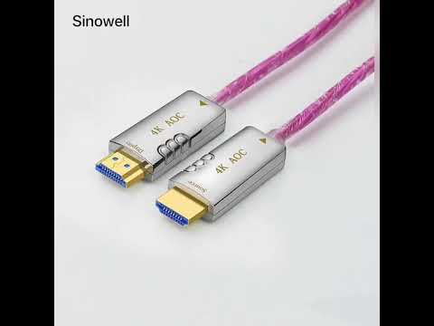 8K HDMI2.1 4K HDMI 2.0 300meter Fiber Optic HDMI cable factory AOC manufacturer