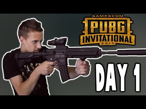 PUBG GAMESCOM INVITATIONAL 2017 - BEST OF DAY 1