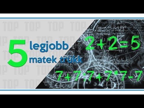 [TOP 5] LEGJOBB MATEK TRÜKK ■ Amivel bármikor szórakoztathatod a többieket [5LEG]
