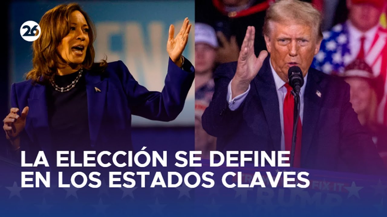 🔴 EN VIVO | Elecciones en EE.UU. 2024: así fueron ganando los Estados Donald Trump y Kamala Harris
