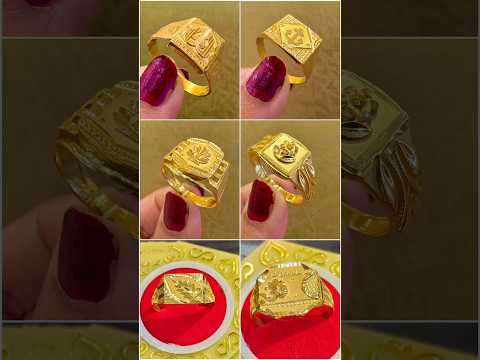 Gold ring designs for men #goldring #mensrings #engagementring #gold
