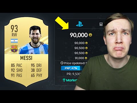 Lionel Messi on alle 100k joten mua masentaa