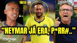 🚨 NEYMAR TITULAR CONTRA A NORUEGA? OLHA O QUE ROMÁRIO E NETO FALARAM
