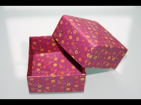 Einfache Origami Box