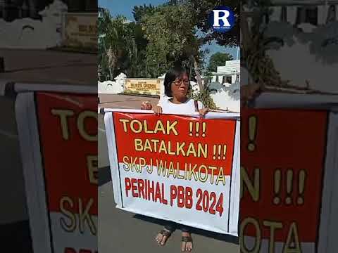 Demo Kenaikan PBB Kota Cirebon 2024