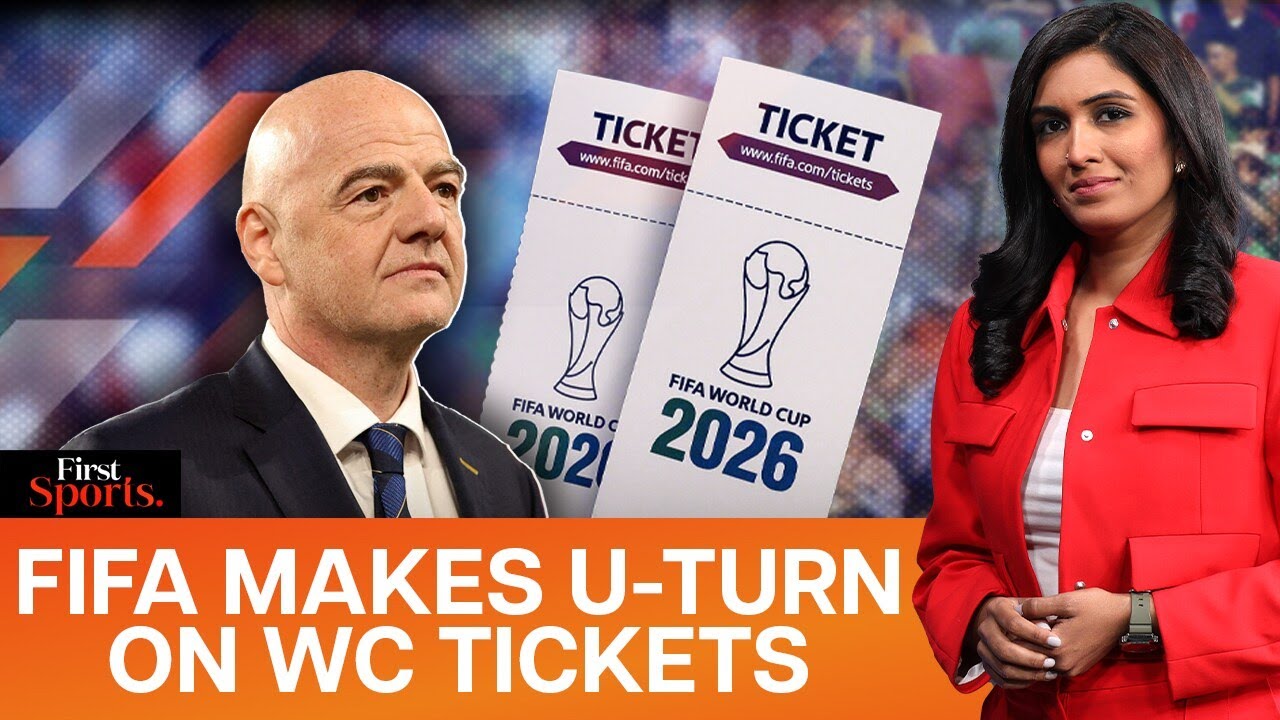 FIFA Makes U-Turn On $60 Tickets After Backlash | World Cup  2026 | First Sports With Rupha Ramani
