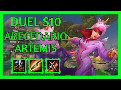 SMITE  DUEL ABECEDARIO S10 - ARTEMIS - EN PIJAMA EN LAS DUELS