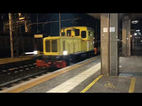 Manovre notturne nello scalo di Ferrara + arrivo icn 770