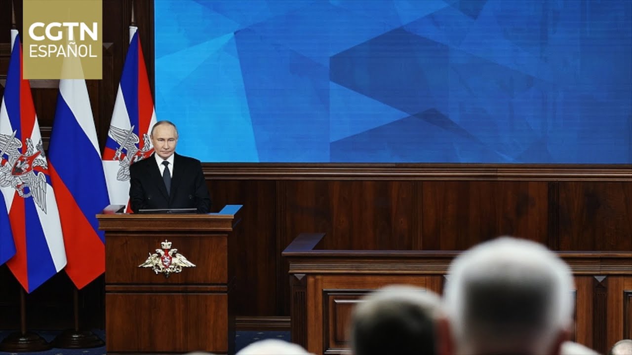Putin asegura que Rusia ha dominado el frente en 2025 y derrotado a tropas ucranianas