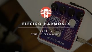 Video thumbnail for Electro-Harmonix Synth9 Synthesizer Machine | Guitar Pedal | Vintage King by Vintage King