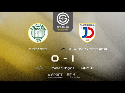 Campionato Sammarinese 2025-26, 17. giornata | HL Cosmos - Juvenes Dogana 0-1