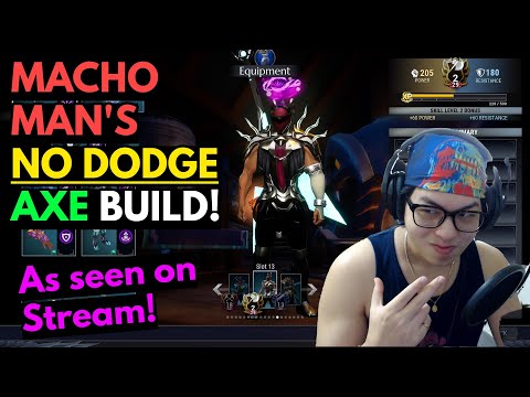 NO DODGE STYLE - Dauntless Thrax Axe Build for End Game - Patch 1.10.1.