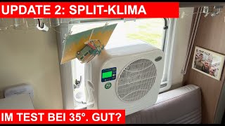 Update: Split-Klima kühlt auch von 35° auf 27,5 ° in 2,5 h - die clevere Alternative