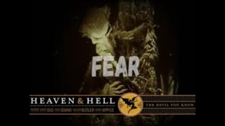 Heaven &amp; Hell - Fear (lyrics)