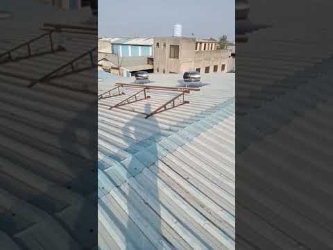 Green Fiberglass Roofing Sheet