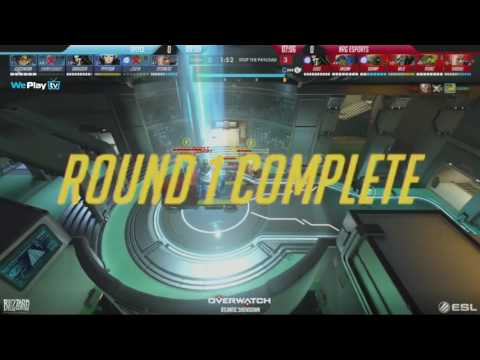 [Overwatch] Splyce vs NRG eSports (03.08.2016) | ESL Overwatch Atlantic Showdown