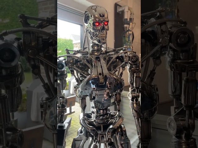 Vídeo relacionado con The Terminator T-800 Head Retro Cyborg Gamer Classic Sci-Fi Camiseta