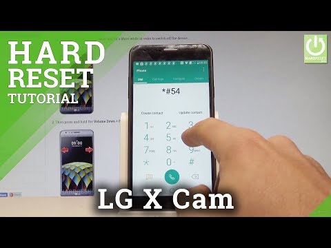 Hard Reset LG X Cam - Reset Code / Factory Reset
