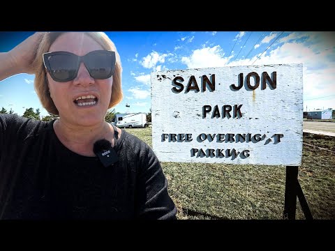 ALWAYS GOOD! Revisiting San Jon Park Free Campsite - Abandoned America Old Route 66 | RV Road Trip
