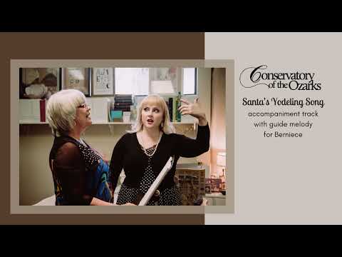 Santa's Yodeling Song with guide melody