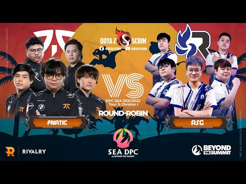 Fnatic vs RSG - DPC SEA 2021/22 Tour 3: Division I - Round-Robin - Game Highlights - BO3