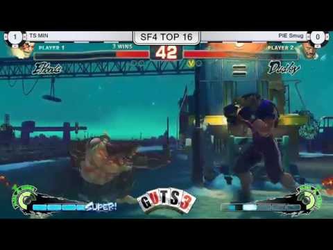 GUTS3 USF4 TOP 16 TS MIN Vs PIE Smug