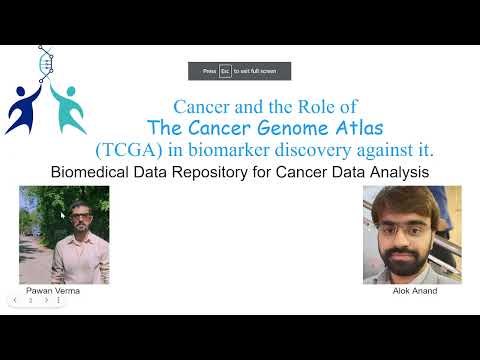 TCGA webinar | The cancer genome Atlas | TCGA in R | TCGA and cancer research