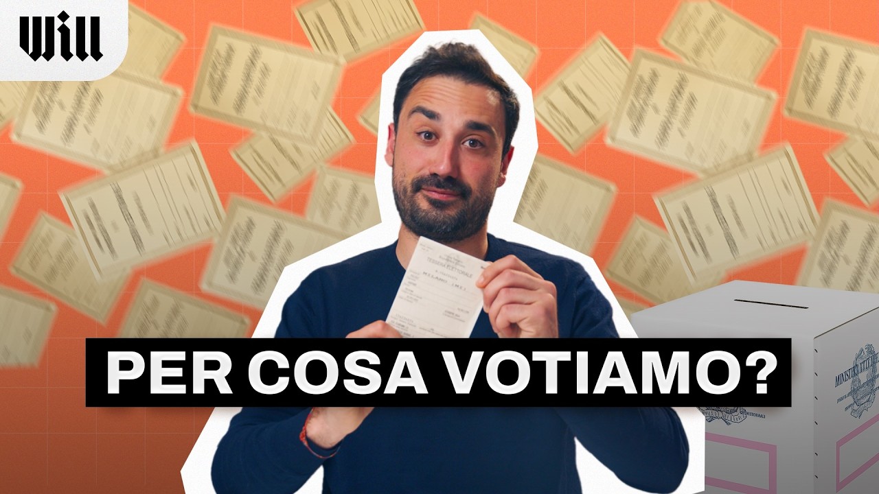 Per COSA e COME si vota ai REFERENDUM dell'8 e 9 giugno?