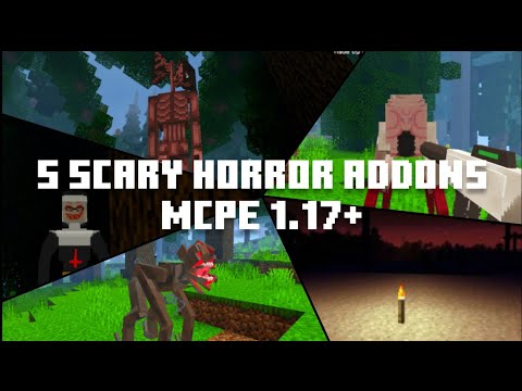 Top 5 Best Scary Horror Mods And Addons For Minecraft PE 1.17+ (Part 2)