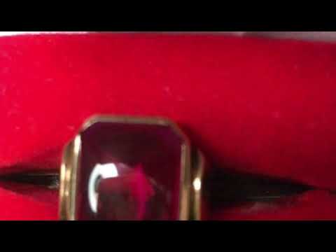 Burmese Ruby ring