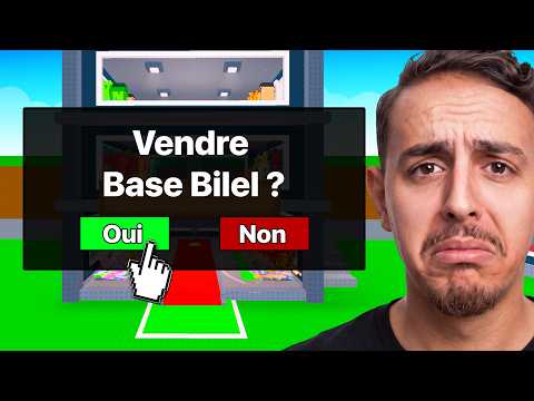 JE VENDS MA BASE TOP MONDE ???