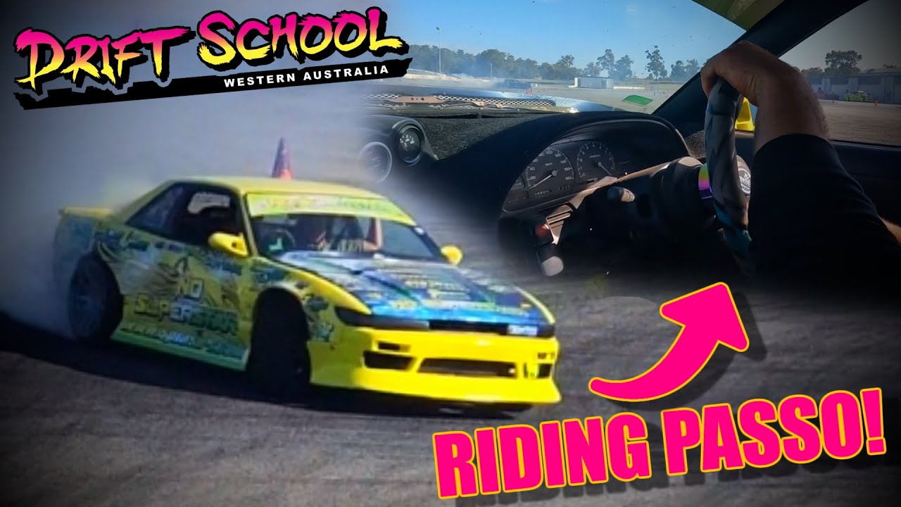 Riding SHOTGUN in a Drift Car! Drift School WA 2024