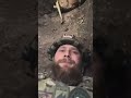Ukrainian Soldier Films The Moment A Russian Munition Hits His Position