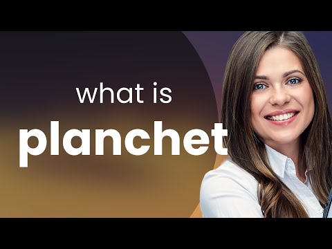 Planchet • what is PLANCHET definition