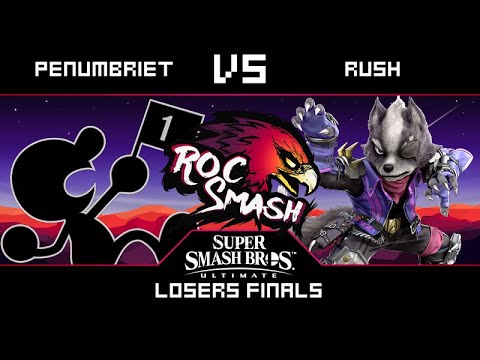 Penumbriet (G&W) vs Rush (Wolf) | Roc Smash 39 - SSBU Losers Finals