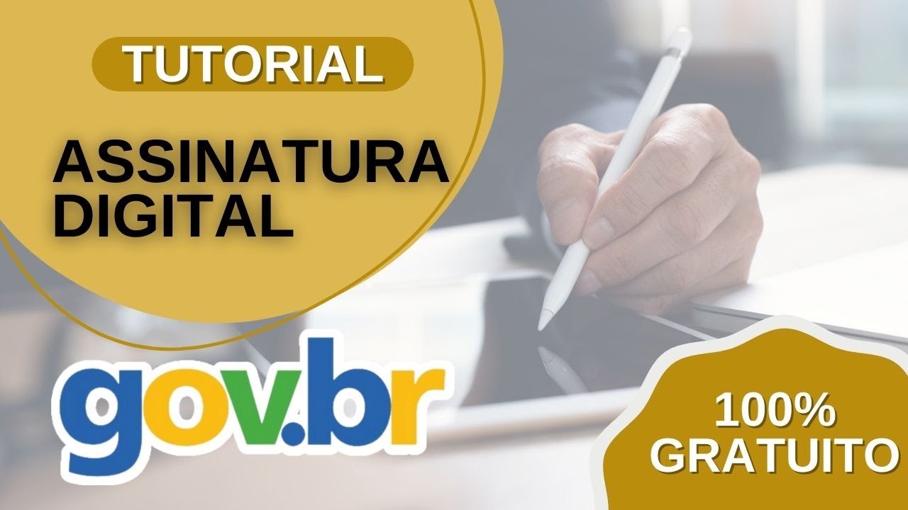 Como assinar Documentos DIGITALMENTE pelo GOV.BR - 100% Gratuito