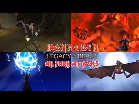 Iron Maiden: Legacy Of The Beast - All Fury/Special Attacks Showcase