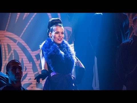 Beatrix Von Bourbon burlesque dancer - Britain's Got Talent 2012 Live Semi Final - International
