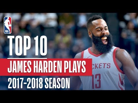 James Harden's Top 10 Plays of the 2017-2018 NBA Season | NBA MVP Nominee